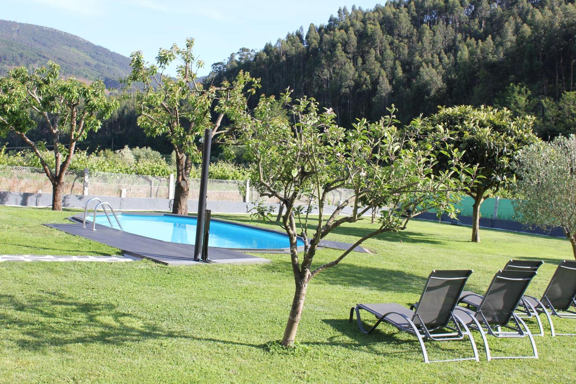 Apartamento En Bloque Vivienda Con Piscina Y Barbacoa A 15 Min De La Playa Meis Exterior foto